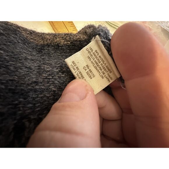 Free People Small Women School Girl Wool Angora Blend Jumper Striped Dress TS7 - Picture 7 of 8